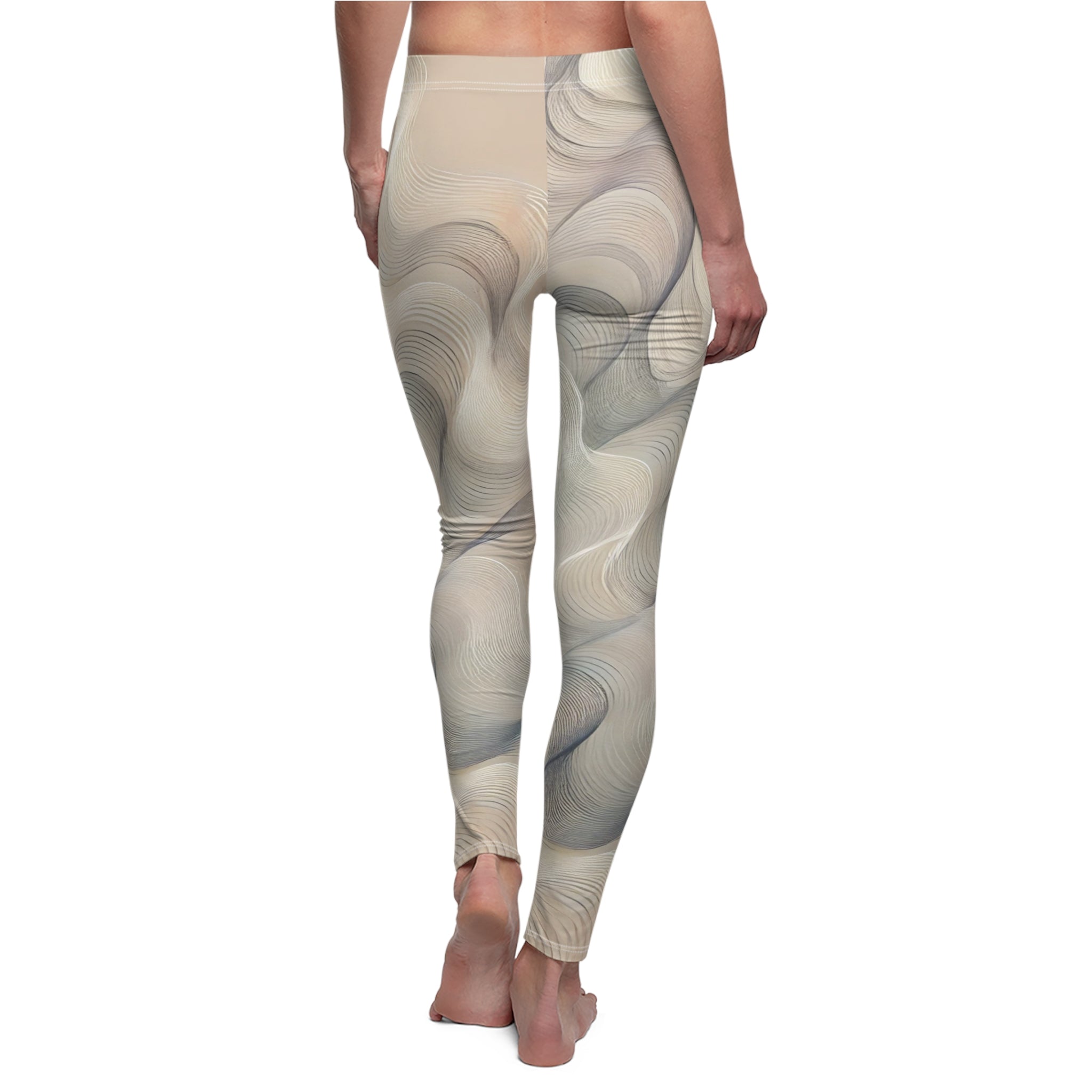Women's Cut & Sew Casual Leggings (AOP)